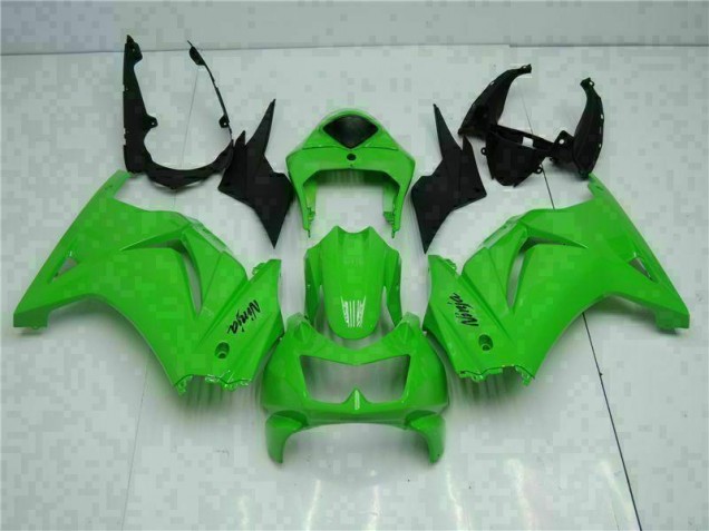 Grün Schwarzer Ninja Kawasaki EX250 2008-2012 Motorrad Verkleidungen Komplett Sets Grün Schwarzer Ninja Kawasaki EX250 2008-2012 Motorrad Verkleidungen Komplett Sets