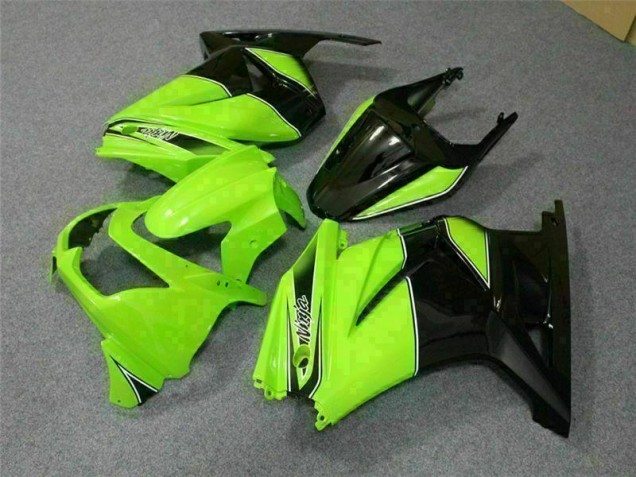 Grün Schwarzer Ninja Kawasaki EX250 2008-2012 Motorrad Verkleidungen & Plastik Grün Schwarzer Ninja Kawasaki EX250 2008-2012 Motorrad Verkleidungen & Plastik