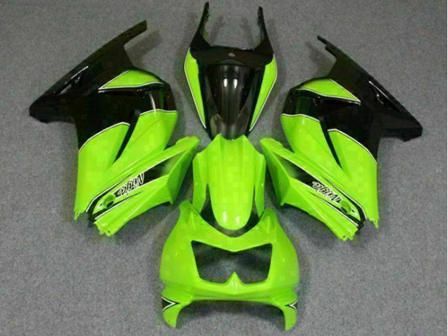 Grün Schwarzer Ninja Kawasaki EX250 2008-2012 Motorrad Verkleidungen & Plastik Grün Schwarzer Ninja Kawasaki EX250 2008-2012 Motorrad Verkleidungen & Plastik