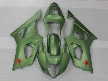 Grün Suzuki GSXR 1000 K3 2003-2004 Motorrad Verkleidungen