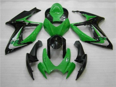 Grün Suzuki GSXR 600 / 750 K6 2006-2007 Motorrad Verkleidungen