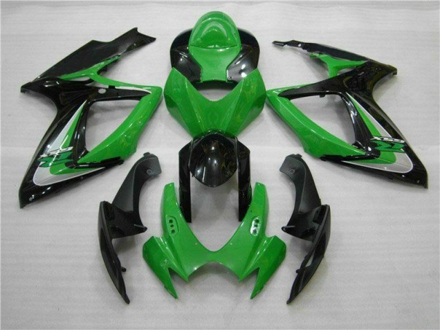 Grün Suzuki GSXR 600 / 750 K6 2006-2007 Motorrad Verkleidungen