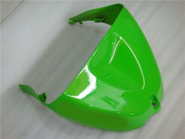 Grün Weiß Schwarz Kawasaki ZX6R 2005-2006 Motorrad Verkleidungen Grün Weiß Schwarz Kawasaki ZX6R 2005-2006 Motorrad Verkleidungen