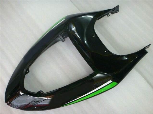 Grün Weiß Schwarz Kawasaki ZX6R 2005-2006 Motorrad Verkleidungen Grün Weiß Schwarz Kawasaki ZX6R 2005-2006 Motorrad Verkleidungen