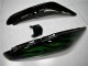 Grüne Flamme Kawasaki EX650 2006-2008 Motorrad Verkleidungen Grüne Flamme Kawasaki EX650 2006-2008 Motorrad Verkleidungen