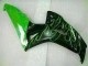 Grüne Flamme Schwarz Honda CBR 1000 RR 2006-2007 Motorrad Verkleidungen Grüne Flamme Schwarz Honda CBR 1000 RR 2006-2007 Motorrad Verkleidungen