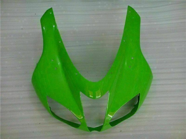 Grüner Weißer Ninja Kawasaki ZX6R 2007-2008 Motorrad Verkleidungen