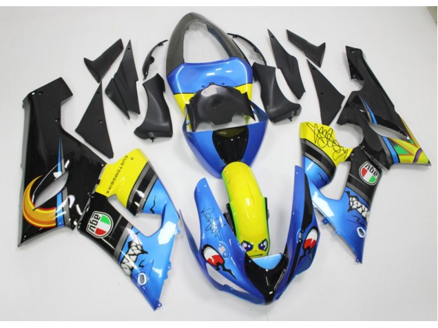 Hai Kawasaki ZX6R 2005-2006 Motorrad Verkleidungen Hai Kawasaki ZX6R 2005-2006 Motorrad Verkleidungen