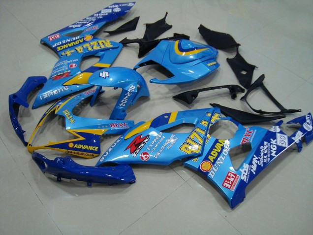 Hell blau Rizla Suzuki GSXR 1000 K5 2005-2006 Motorrad Verkleidungen