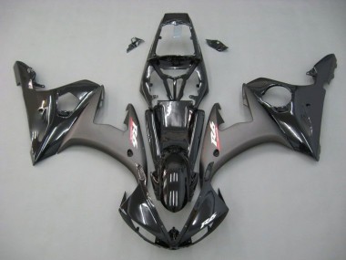 Kontrast Schwarz Yamaha R6 2003-2005 Motorrad Verkleidungen
