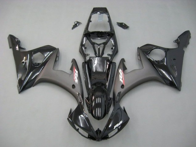 Kontrast Schwarz Yamaha R6 2003-2005 Motorrad Verkleidungen Kontrast Schwarz Yamaha R6 2003-2005 Motorrad Verkleidungen