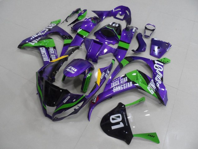 Lila Eva Kawasaki ZX10R 2011-2015 Motorrad Verkleidungen Lila Eva Kawasaki ZX10R 2011-2015 Motorrad Verkleidungen