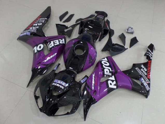 Lila Repsol Honda CBR 1000 RR 2006-2007 Motorrad Verkleidungen Lila Repsol Honda CBR 1000 RR 2006-2007 Motorrad Verkleidungen