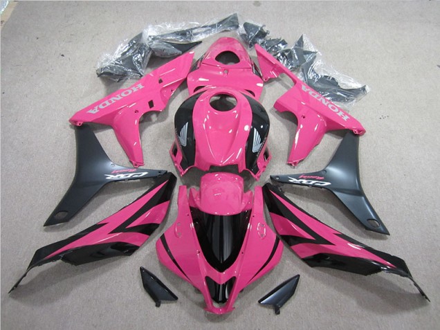 Lila Rosa Schwarz Honda CBR 600 RR 2007-2008 Motorrad Verkleidungen Lila Rosa Schwarz Honda CBR 600 RR 2007-2008 Motorrad Verkleidungen