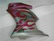 Lila Rot Kawasaki EX250 2008-2012 Motorrad Verkleidungen Lila Rot Kawasaki EX250 2008-2012 Motorrad Verkleidungen