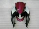 Lila Rot Kawasaki EX250 2008-2012 Motorrad Verkleidungen Lila Rot Kawasaki EX250 2008-2012 Motorrad Verkleidungen