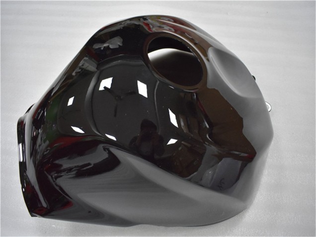 Billige Suzuki GSXR 600/750 Motorrad Verkleidung 2004-2005 - Glanzendes Schwarz Rot Streifen