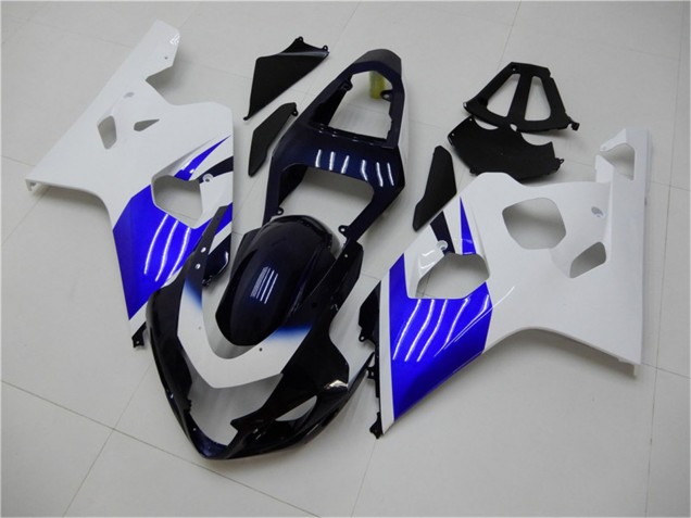 Billige Suzuki GSXR 600/750 Motorrad Verkleidung 2004-2005 - Weiss Blau Schwarz