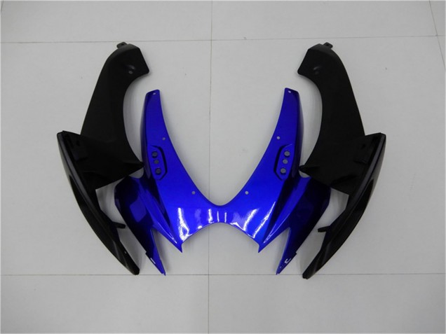 Billige Suzuki GSXR 600/750 Motorrad Verkleidung 2006-2007 - Blau Glanzendes Schwarz