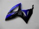 Billige Suzuki GSXR 600/750 Motorrad Verkleidung 2006-2007 - Blau Glanzendes Schwarz
