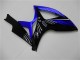 Billige Suzuki GSXR 600/750 Motorrad Verkleidung 2006-2007 - Blau Glanzendes Schwarz