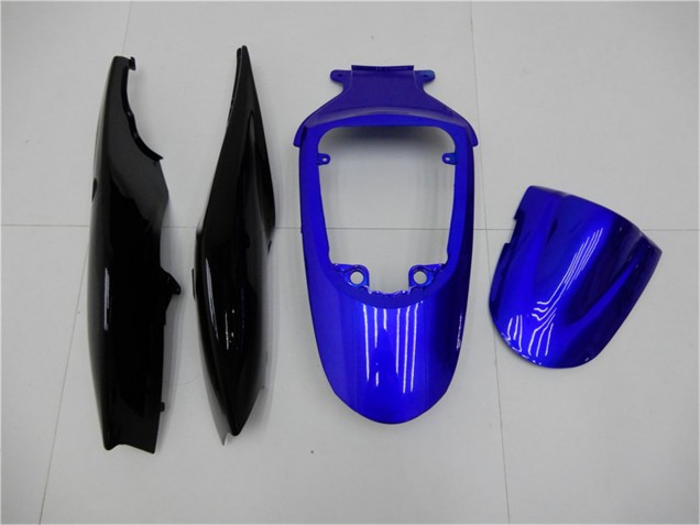 Billige Suzuki GSXR 600/750 Motorrad Verkleidung 2006-2007 - Blau Glanzendes Schwarz