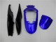 Billige Suzuki GSXR 600/750 Motorrad Verkleidung 2006-2007 - Blau Glanzendes Schwarz