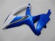Billige Suzuki GSXR 600/750 Motorrad Verkleidung 2008-2010 - Weiss Blau