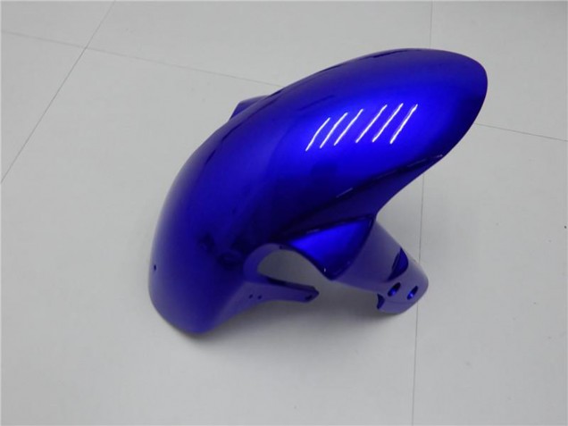Billige Suzuki GSXR 600/750 Motorrad Verkleidung 2008-2010 - Weiss Blau Schwarz Rot Linie