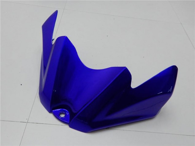 Billige Suzuki GSXR 600/750 Motorrad Verkleidung 2008-2010 - Weiss Blau Schwarz Rot Linie
