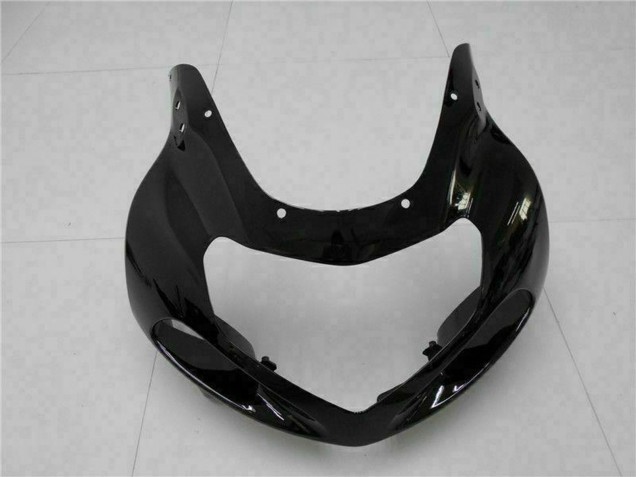 Billige Suzuki GSXR 1000 Motorrad Verkleidung 2000-2002 - Glanzendes Schwarz
