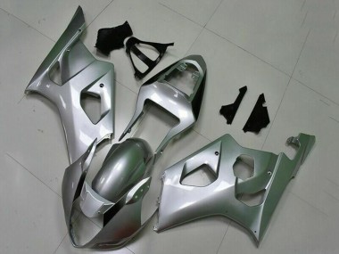 Billige Suzuki GSXR 1000 Motorrad Verkleidung 2003-2004 - Silber
