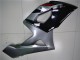 Billige Suzuki GSXR 1000 Motorrad Verkleidung 2005-2006 - Glanzendes Schwarz Silber
