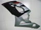 Billige Suzuki GSXR 1000 Motorrad Verkleidung 2005-2006 - Glanzendes Schwarz Silber