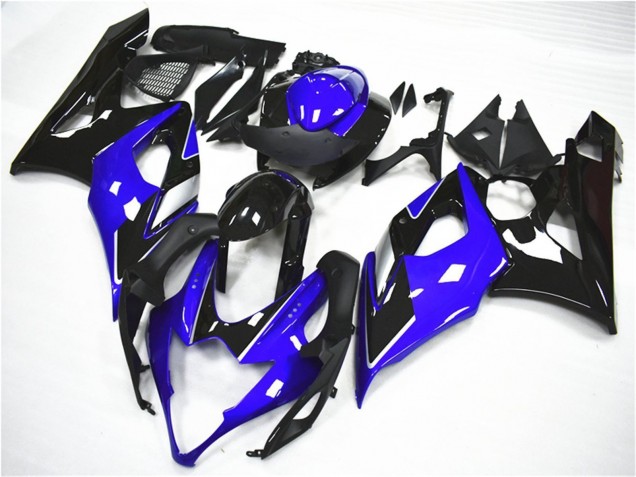 Billige Suzuki GSXR 1000 Motorrad Verkleidung Kit 2005-2006 - Blau Schwarz