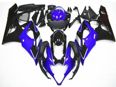 Billige Suzuki GSXR 1000 Motorrad Verkleidung Kit 2005-2006 - Blau Schwarz