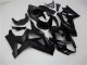 Billige Suzuki GSXR 1000 Motorrad Verkleidung 2007-2008 - Glanzendes Schwarz Matt Schwarz Kein Aufkleber