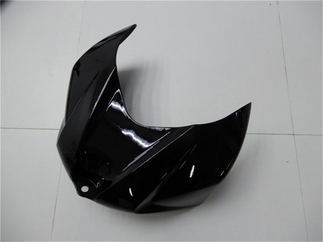 Billige Suzuki GSXR 1000 Motorrad Verkleidung 2007-2008 - Glanzendes Schwarz Matt Schwarz Kein Aufkleber