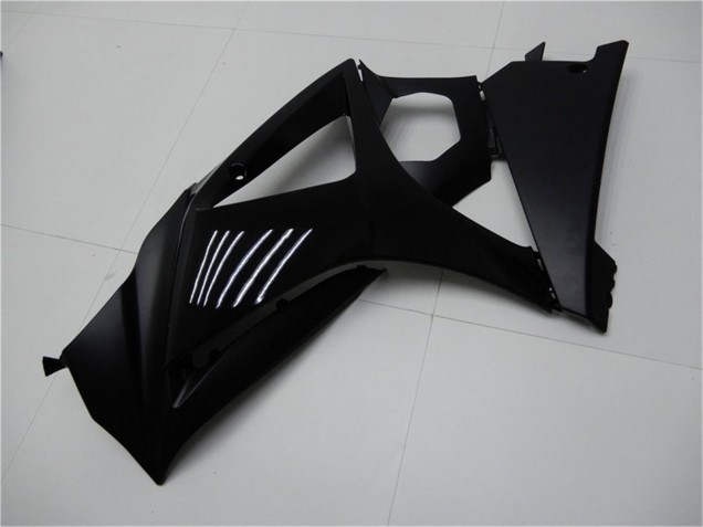 Billige Suzuki GSXR 1000 Motorrad Verkleidung 2007-2008 - Glanzendes Schwarz Matt Schwarz Kein Aufkleber