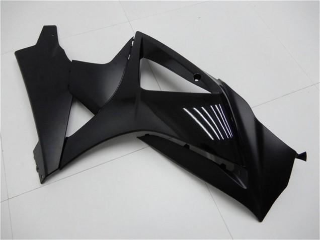 Billige Suzuki GSXR 1000 Motorrad Verkleidung 2007-2008 - Glanzendes Schwarz Matt Schwarz Kein Aufkleber