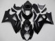 Billige Suzuki GSXR 1000 Motorrad Verkleidung 2007-2008 - Glanzendes Schwarz Matt Schwarz Kein Aufkleber