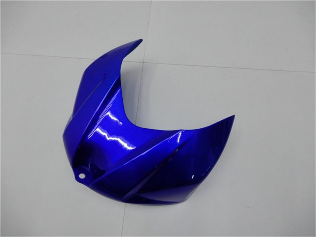 Billige Suzuki GSXR 1000 Motorrad Verkleidung 2007-2008 - Weiss Blau Schwarz Kein Aufkleber