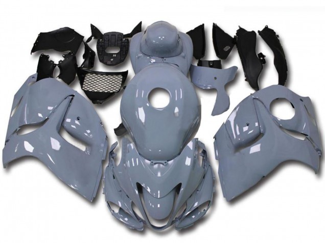 Billige Suzuki GSXR 1300 Hayabusa Motorrad Verkleidung 2008-2020 - Nardo Grau