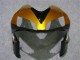 Billige Honda CBR600RR Motorrad Verkleidung 2003-2004 - Silber Gold Glanzendes Schwarz