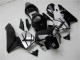 Billige Honda CBR600RR Motorrad Verkleidung 2003-2004 - Silber Glanzendes Schwarz Streifen