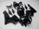 Billige Honda CBR600RR Motorrad Verkleidung 2005-2006 - Glanzendes Schwarz