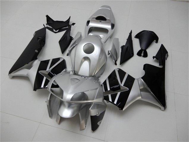 Billige Honda CBR600RR Motorrad Verkleidung 2005-2006 - Silber Schwarz