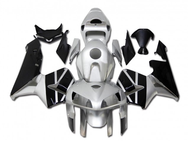 Billige Honda CBR600RR Motorrad Verkleidung 2005-2006 - Silber Schwarz