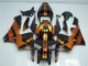 Billige Honda CBR600RR Motorrad Verkleidung 2005-2006 - Orange Schwarz