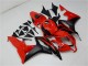 Billige Honda CBR600RR Motorrad Verkleidung 2007-2008 - Rot Matt Schwarz